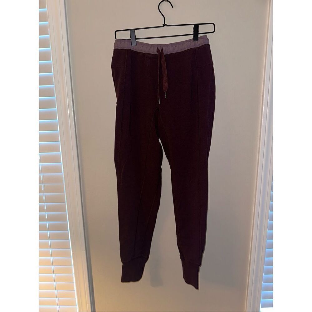 Lululemon Get Going Jogger Pants Black Cherry Size 6